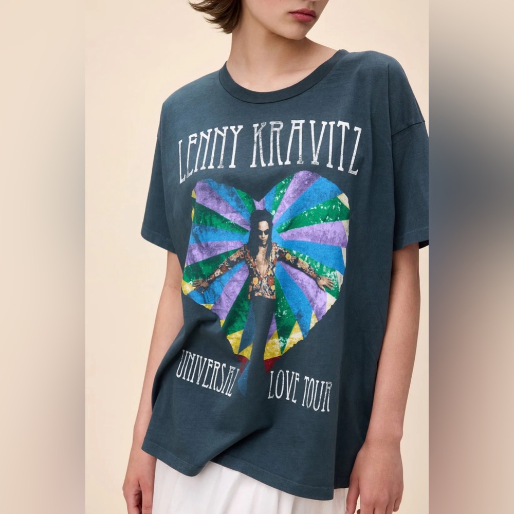 Daydreamer Lenny Kravitz Universal Love Tour Merch Tee